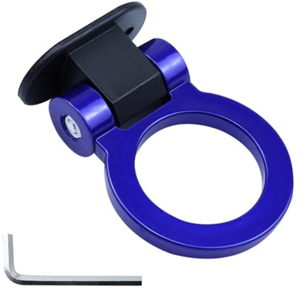 GOPC Anhängerkupplung,kompatibel mit Smart Fortwo Forfour 450 451 452 453 454 EQ, Auto-Dekoration,2-Blue