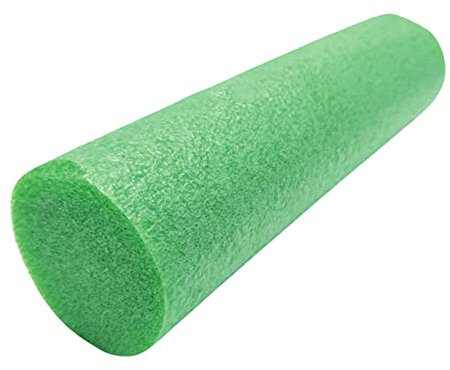 Nouilles de piscine en mousse creuse pour enfants, nouilles de piscine en mousse vive pour la natation, la flottaison et les projets d'artisanat (vert, 7 x 130 cm)