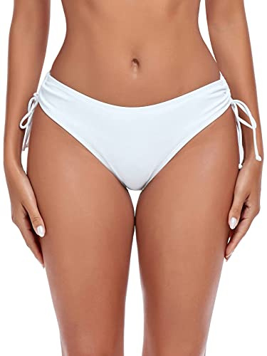 Ocean Blues Bas de bikini pour femme avec liens à nouer, maillot de bain confortable à couverture complète