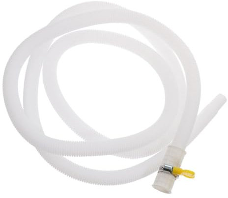 LOEFLIFA Manguera De Drenaje De Aire Acondicionado Extensión De Metros Con Abrazadera Resistente Al Desgaste y Fácil Instalación Para Unidades Exteriores