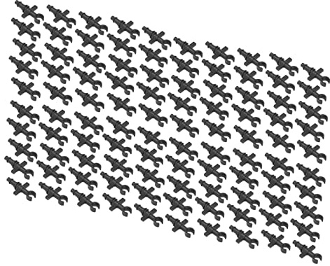 Bonbela 100 Piezas de 4/7 Mm Manguera -achicamiento de los Jardines de Enchufes Finales para Paisajismo para el Kit de Conexión de Riego