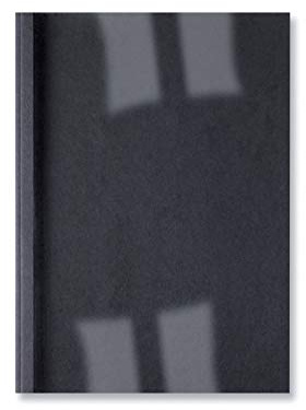 GBC IB451614 - Carpeta térmica IBILEATHER DIN A4 portada PVC 180 micras contraportada símil piel 300 grs 3 mm (caja 100) color negro