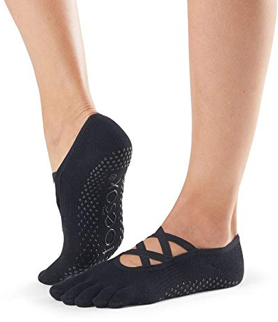 Toesox Unisex Toesox Full Toe Elle Yoga & Pilates Grip Socken