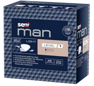 Seni Man Normale Livello 1 Incontinenza Inserisci 15 pezzi