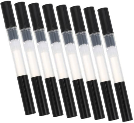 BIUDECO 8pezzi Penne Per Olio Vuote Per Cuticole Tubetti Vuoti Per Olio Per Unghie Pennarelli Vuoti Per Lucidalabbra Contenitori Per Cosmetici Strumenti Per Manicure