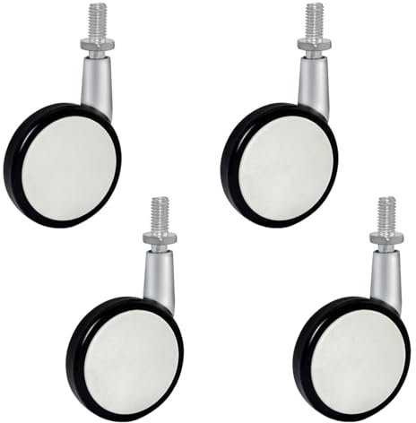 WEIDPHL Tischklemmbeine, Verstellbare Tischbeine Aus Metall, Design Ohne Stanzen Schützt Den Schreibtisch Für DIY-Couchtisch, Arbeitsplatte, Esstisch, Konsolentisch,Wheels