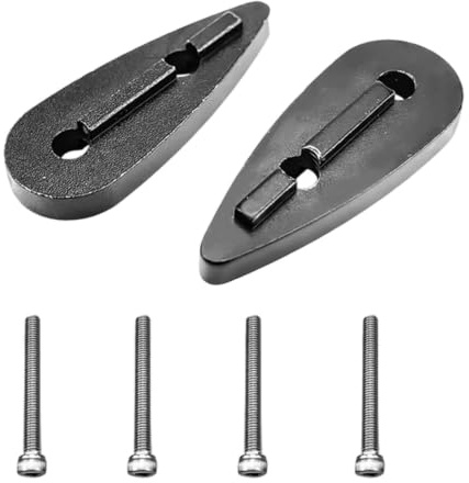 rockible Handlebar for Triathlon Bikes – Lightweight And Improves Riding Posture – Adjustable for Fine-tuning – 1 Pair, 5MM