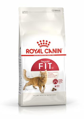 Royal Canin/Fit 32 Sac de 10 Kg croquettes pour chat à l'acivité modéré