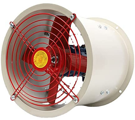 Ventilador a prueba de explosiones de 12 , ventilador de escape de pintura de cabina de pulverización de tubería de 1450 RPM, ventilador axial de 250 W 220 V, para ventilador de ventilación Industria