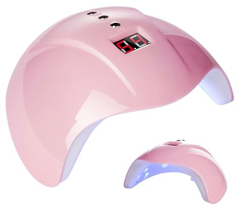 UV -lampa för gelspikar, uv gel nagellampa | 36W UV -LED -gellampa med 4 timers | Professionell bärbar tånagel torktumlare snabb härdning av nagel skönhetstillbehör för harts