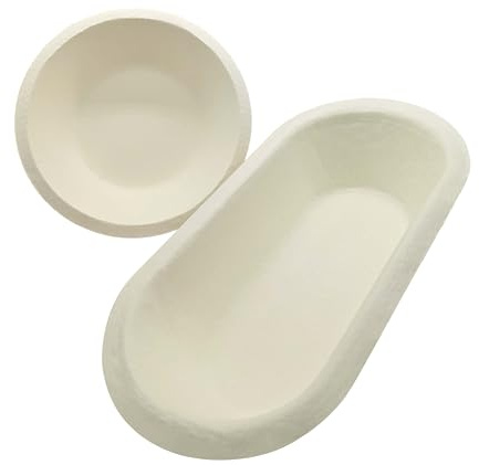 Bäckerei Spiegelhauer Set di cestini per la fermentazione, rotondi, 500 g + 1 kg, 750 g, per il pane