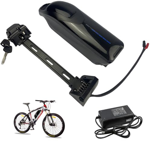 HJGHY 48v 12ah, Batteria agli ioni di Litio da 36V 10AH 13AH 15AH 17.5AH per e-Bike con Montaggio sul Tubo Obliquo, e Batteria da 48V 10AH 12AH 14AH 8AH per Biciclette elettriche.