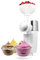 Machine à crème glacée de cuisine domestique Machine à cône de fruits bricolage fait à la main mélangeur de Machine à crème glacée aux fruits fait maison,White