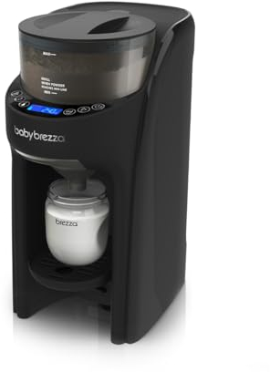Baby Brezza Formula Pro Advanced - Black | Instant and Automatic Baby Bottle Maker | Mix and Heat Formula at The Push of a Button