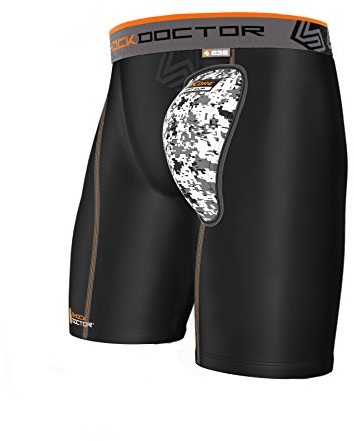 Shock Doctor Herren Aircore Suspensorium, schwarz, XL