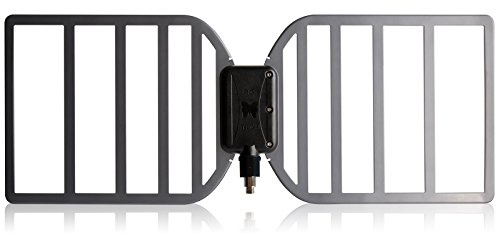 RGTech Monarch Outdoor/Indoor HDTV Aerial & True Booster antenna amplifier, 60+ Mile Range Multidirectional Reception, 4G/LTE/FM Filters for Maximum Freeview UHF/VHF/DTV/DVB-T/DVB-T2 reception