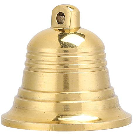 Buddhistische Handglocke, Messingglocken Buddhistische Meditationsglocke Buddhistische Klinge mit klarem Klang Feng Shui Taoistische Handglocke 1,5 Zoll