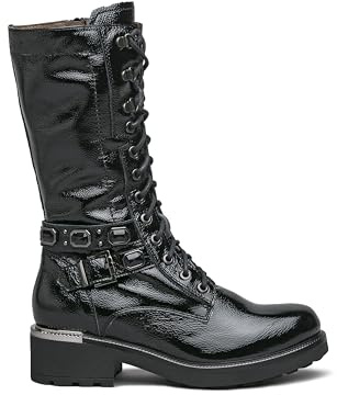 Nero Giardini I014226D Stivali Donna in Vernice - Nero 37 EU