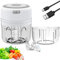 GEYUEYA Home Elektrischer Knoblauchzerkleinerer, Zwiebelschneider, Zwiebelschneider, Mini-Zerkleinerer, Multi-Zerkleinerer, Knoblauchpresse, USB, wiederaufladbar, für Fleisch, Zwiebeln, Knoblauch, Obs