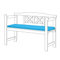 Gardenista Bankauflage 117x39 cm Stuhlkissen mit abnehmbarem Bezug Bankkissen Bankpolster Polsterauflage Auflage für Gartenbank Sitzkissen Outdoor & Indoor, sitzpolster Bank(Türkis)