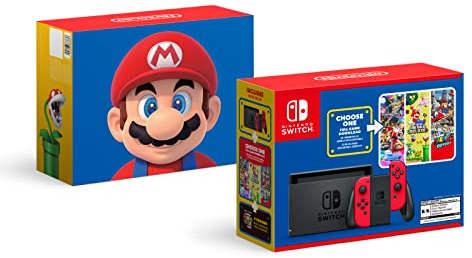 Nintendo Switch Mario Choose One Bundle