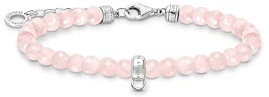 Thomas Sabo Bracelet with pink pearls 925 Sterling Silver