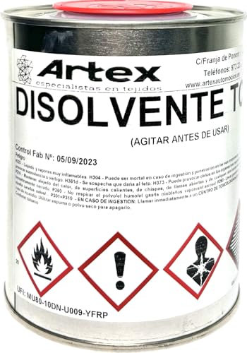 Disolvente de pegamento, cola de contacto y adhesivos – 1 Litro