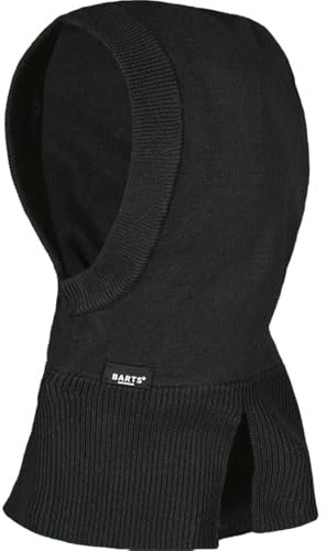 Barts Citril Hood Merino Schlupfmütze Sturmhaube Balaklava Wintermütze Damen/Kinder - Winter Herbst-Winter - One Size schwarz