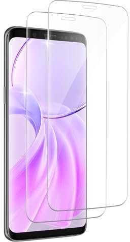 2 Stück für Panzerglas für Samsung Galaxy S9 Plus Schutzfolie, 9H Härte Panzer Schutz Glas für Samsung S9 Plus Panzerfolie, HD-Klar Blasenfrei Fingerabdruck-ID Displayschutz Galaxy S9+ Schutzglas