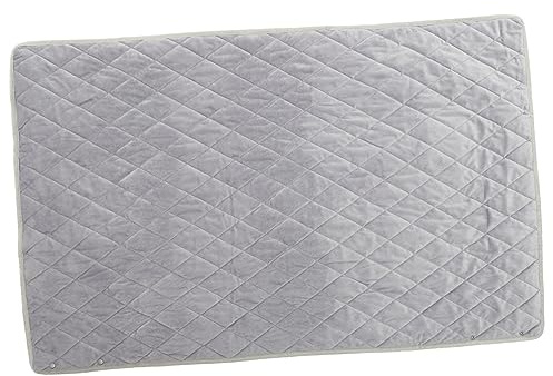 CONGARTENO Usb Heated Blanket Low Voltage Electric Warm Throw for Use Cozy Fleece Material for Multi-functional Design Grey