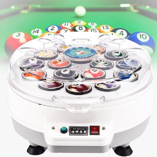 Poolbollspolerare, ballistisk biljardbollspoleringsrengöringsmaskin Automatisk biljardsnookerrengöringsmaskin för biljard och snookerbollar 16balls