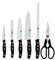Zwilling Twin Pollux Messerset, Aluminium, Silber, 40 cm, 5, compact