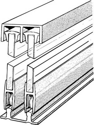 EPCO Sliding Glass Door Track System, 36