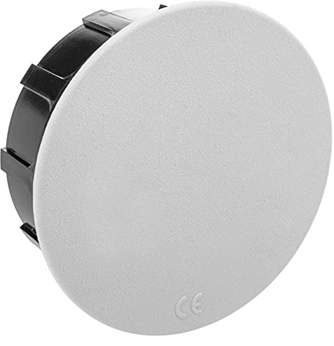 BeMatik - Caja empotrada de Registro eléctrico Redonda 46 x 111 mm