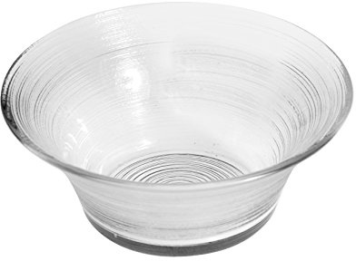 H&H Circle Copa, Vidrio, Transparente, 19.5 cm