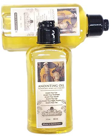 Lion of Judah Market Anointing Oil with Frankincense Myrrh Spikenard Authentic Fragrance 120 Ml