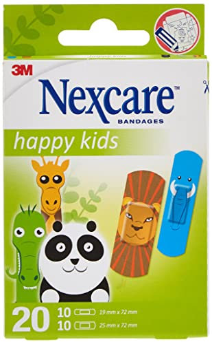 Tiritas Nexcare Kids Animales 20U Surtid