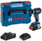 Bosch Professional 18V System Trapano-avvitatore con percussione a batteria GSB 18V-90 C (incl. 2 batterie PROcore da 4.0 Ah, caricabatteria GAL 18V-40, in L-BOXX)