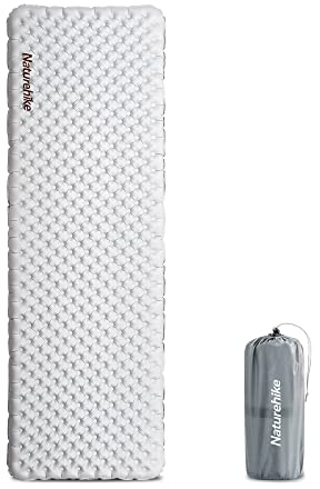 Naturehike 5.8 R- Valore Campeggio Tappetino 4 Stagioni Ultraleggero Autogonfiabile Materasso ad Aria Durevole con Borsa Gonfiabile