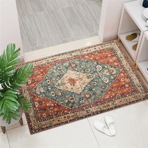 Liveinu Felpudo de Entrada, Alfombra para atrapar la Suciedad, Entrada Lavable para Atrapar, Alfombrilla Antideslizante, Pasillo, Cocina, Dormitorio