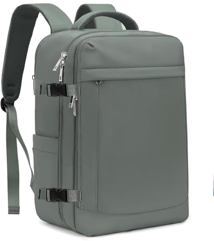 Sac a Dos Voyage Cabine Avion 45x36x20 pour Easyjet Bagages Cabine 40x30x20 avec Pochette Antivol Sac de Voyage Femme Résistant à l'eau Valise Bag Main 30 L Sac à Dos pour Ordinateur Portable