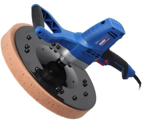 Dedra - Máquina de limpieza (710 W, diámetro del disco de 390 mm, 110 rpm, agarre suave, un dispositivo multifuncional para el tratamiento de superficies de paredes o suelos)
