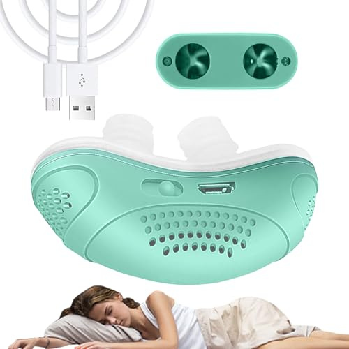 Dispositif Anti-Ronflement | Appareil Compact Anti Ronflement pour un Sommeil Silencieux,Appareil Électrique Silencieux Respirable Pour Améliorer la Respiration Réduire les Perturbations Nocturnes Adu