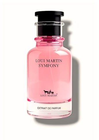 Loui Martin Symfony – Extrait de Parfum Unisexe 100 ml – Fragrance Intense & Longue Tenue – Notes d’Agrumes, Épices & Ambre