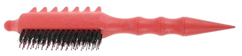 MOTHNUR Cepillo para Cardar de Nailon Bolsa de Aire Naranja, Herramienta para Masaje de Raíz y Peinado de Ondas Grandes, Adecuado para Cuidado del Cuero Cabelludo y Estilo Profesional