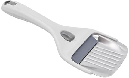 jojofuny Cortador Multifuncional para Queso y Mantequilla, Pala de Plástico Abs Tamaño Pequeño Mango Ergonómico, Rallador de Cocina Práctico para Hogar, Repostería y Uso en Restaurantes
