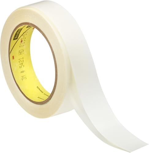 3M UHMW PE Film Tape 5421, Clear, 25 mm x 16.5 m, 0.17 mm