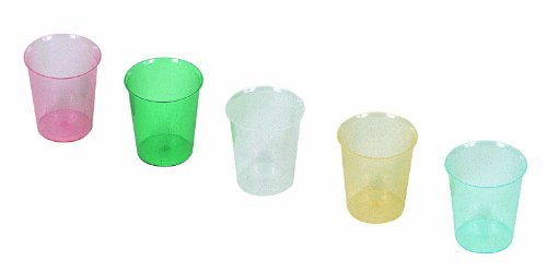 Medi-Inn Medikamentenbecher 80 Stück mit 80 Deckeln Becherfarbe grün