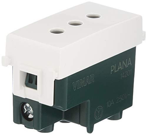 VIMAR Presa 2p+T 10a P11 Della Serie Plana Bianco