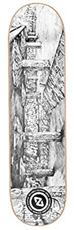 Hydroponic Unisex – Erwachsene Spot Series Skateboard Deck, South Bank, 8
